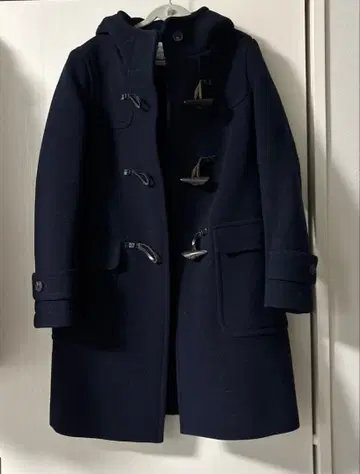 맥피 더플 코트 네이비 컬러 사이즈 38