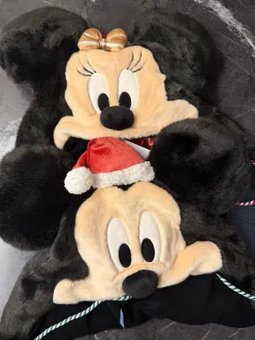 미키 미니 크리스마스 팬캡