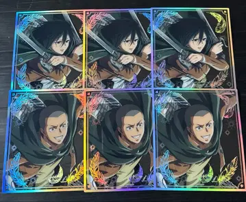 진격의 거인 오로라 클리어 색지 컬렉션 미카사