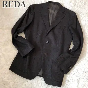 새상품급 REDA 남성용 자켓 울 큐프라 175 6drop 브라운