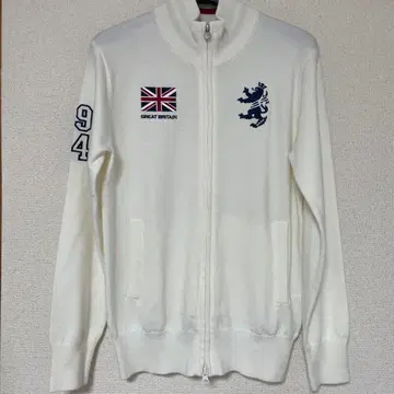 어드미럴 골프 풀 집업 니트 자켓 ADMA182 M