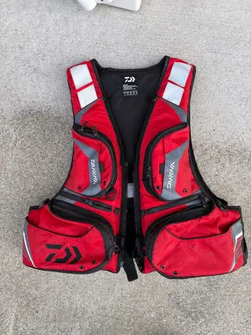 다이와 DF-3420A 구명 조끼 L 사이즈 벚꽃 마크