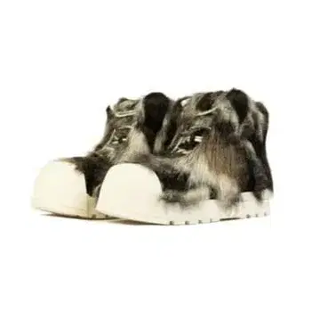 FVVO x ROCKSTA 퍼 스니커즈 24cm