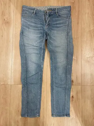 White Mountaineering 데님 팬츠