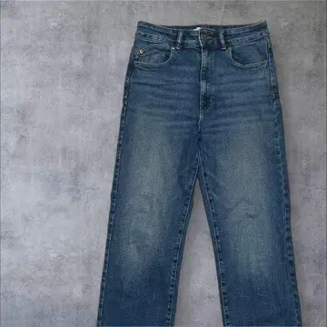 ZARA 자라 스트레이트 데님 데님 팬츠 청바지 Z1975 레트로