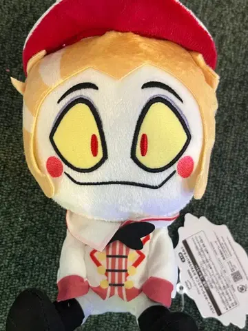 해즈빈 호텔에 어서 오세요 앉은 봉제 인형 루시퍼 라운드원 한정판