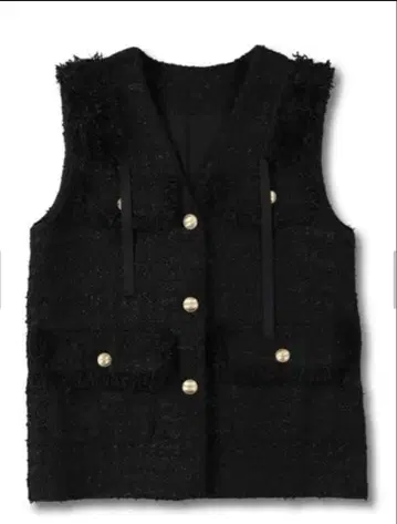 Re.Verofonna(베로폰나) 트위드 베스트