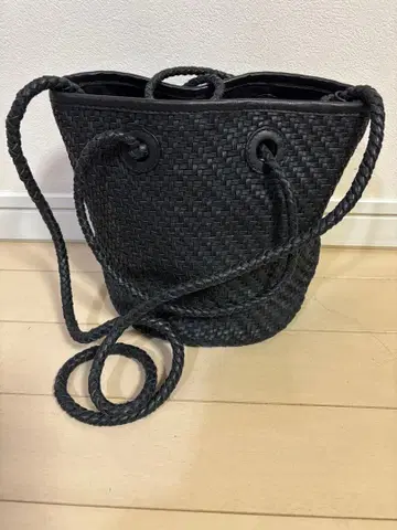 REN 2way 양가죽 메쉬 백