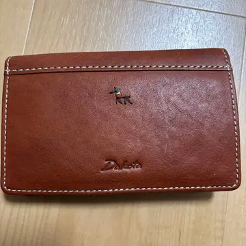 Dakota 접이식 지갑 브라운 카드 케이스