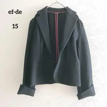 ef-de 에프데 15호 블랙 핑크 자켓 상의
