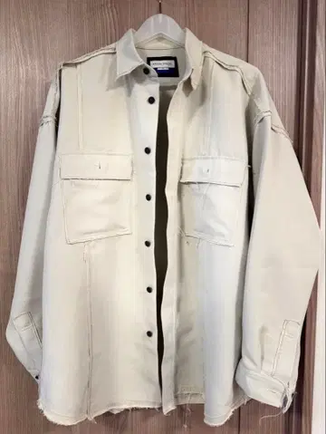 MAISON SPECIAL 베이지 긴팔 셔츠 01 사이즈