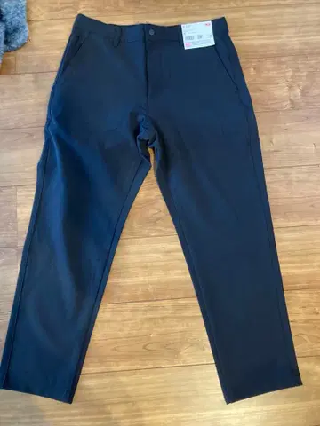 UNIQLO 히트텍 2WAY 스트레치 팬츠 M 블랙 새상품 밑단 있음