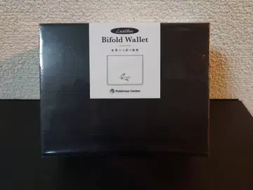 천연 가죽 접이식 지갑 블래키 포켓몬 센터 한정판