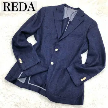 남성용 테일러드 자켓 REDA사 175-6Drop 울 x 린넨