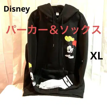 미사용 새상품 Disney 후드티 & 삭스 블랙 무료배송