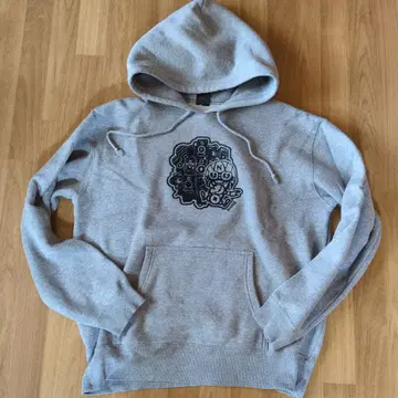 NINE 그레이 후드티 L 사이즈