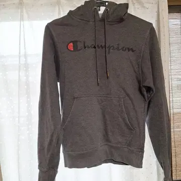 Champion 그레이 후드티 M