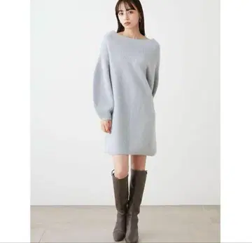SNIDEL 라쿤 니트 원피스 스나이델 니트 원피스