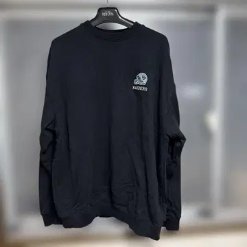 NFL 라스베이거스 레이더스 맨투맨 트레이닝복 (L)