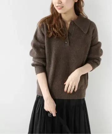 인기 완판 relume 폭스 울 폴로 넥 풀오버