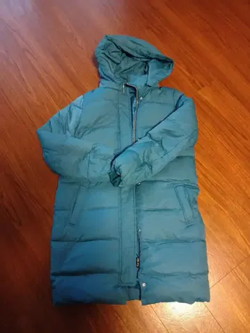 DAMA 후드 부착 다운 자켓 11AR 파랑