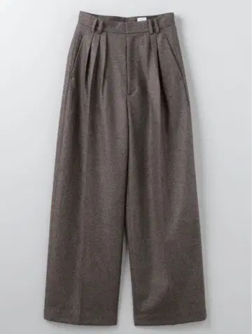 미사용 roku 6. 울 턱 팬츠.