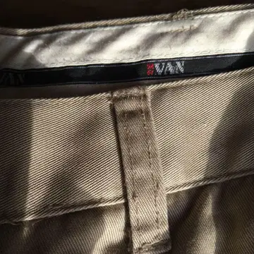 VANS 베이지 슬랙스