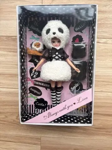 타카라토미 주주 우대 리카짱 팬더 의상 미개봉 새상품 미사용 2018