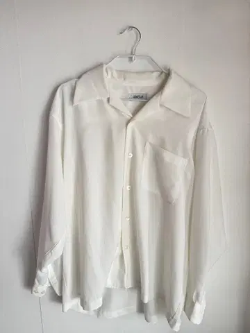 CRAYSUN 화이트 긴팔 셔츠