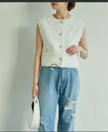 개럴개런트 트위드 베스트