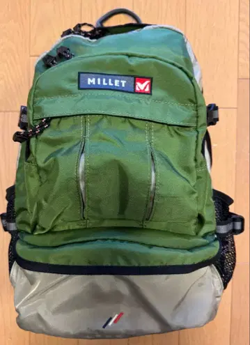 MILLET 백팩 그린 그레이