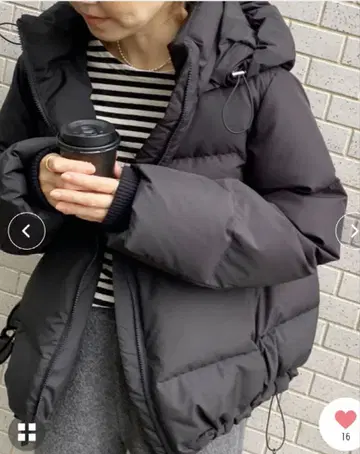 HAKUU 하쿠우 별주 다운 자켓 플라주