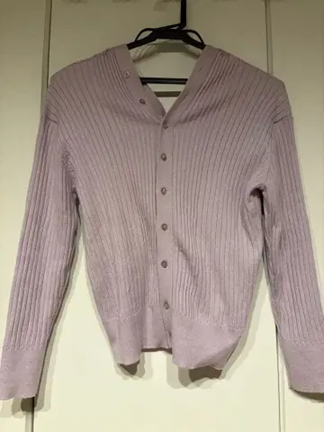 FRAY I.D 거의 미사용 리브 니트 V넥 긴팔 상의