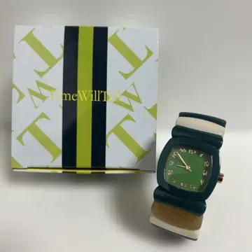 Time Will Tell 타임윌텔 손목시계 그린 미세스칼라 M