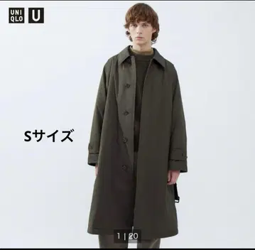 유니클로 U 패디드 스텐카라 코트