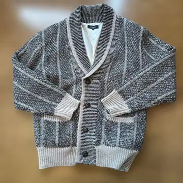 pierucci 스트라이프 니트 가디건 LL