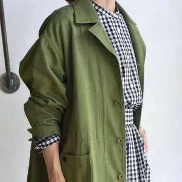 lelill 레릴 THE WORK COAT 카키