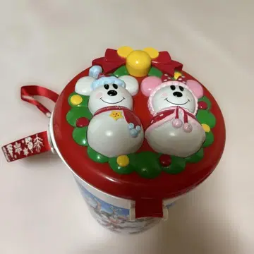 디즈니 미키 미니 크리스마스 2008 팝콘 버킷