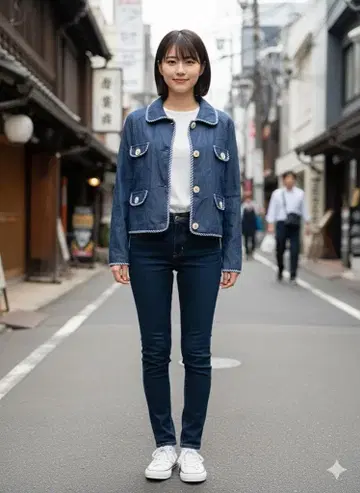 TOMMASO (Stefanelli) 노카라 데님 자켓 S