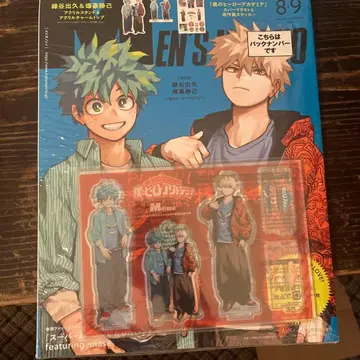 [새상품] 히로아카*맨즈논노*아크릴 스탠드&스티커 부록