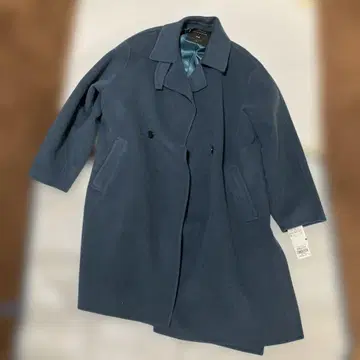 23구 ONWARD 울 롱 코트 38 다크 블루