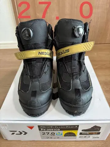 27.0 프로 바이저 낚시용 신발