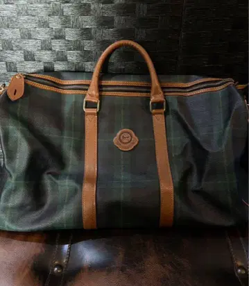 그로스비 GROSBY 숄더백 레트로 블랙워치 보스턴