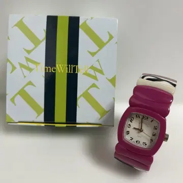 Time Will Tell 타임 윌 텔 손목시계 핑크 쿠로미 키티