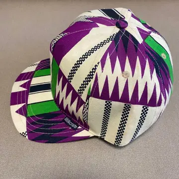 90s Milkcrate USA제 올 패턴 캡 스트릿 레어