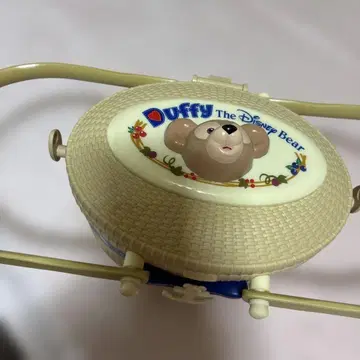디즈니 Duffy 팝콘 버킷 베이지 파랑