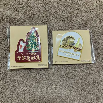 무민 밸리 파크 핀 배지 크리스마스