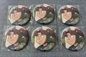 닌타마 백면상 캔뱃지 은밀 활동 중의 단 야마다 릿키치 6개 세트