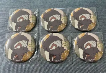 닌타마 백면상 캔뱃지 은밀 활동 중의 단 자토 콘나몬 6개 세트