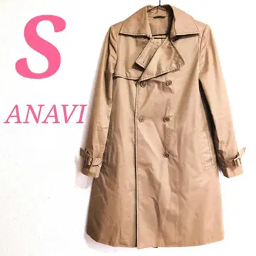 ANAVI 아나이 베이지 트렌치코트 S 라이너 포함 캐주얼